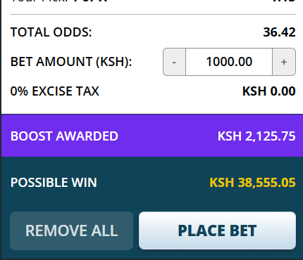 35 Odds