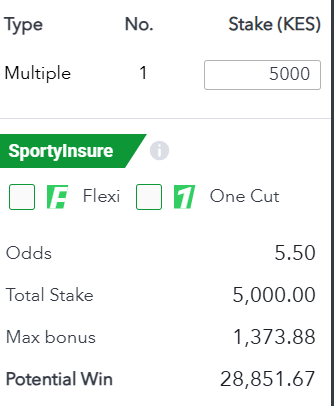 5 Odds