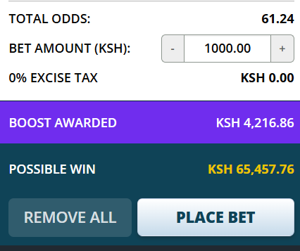 60 Odds